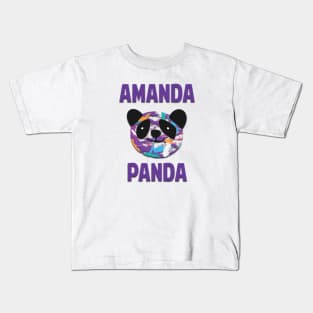 Amanda Panda Kids T-Shirt